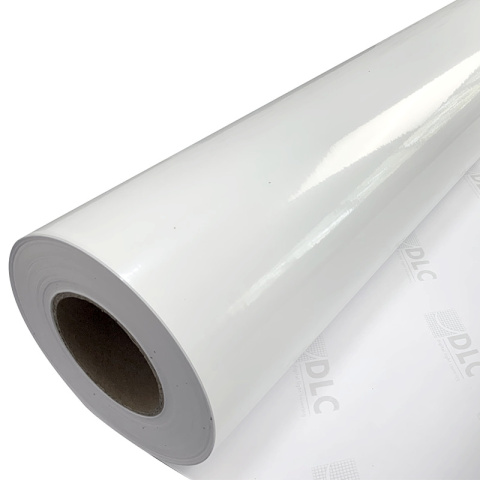 Самоклеящаяся легкосъёмная пленка DLC 1100 РЕМ 1,52 x 50 м, белая, глянцевая