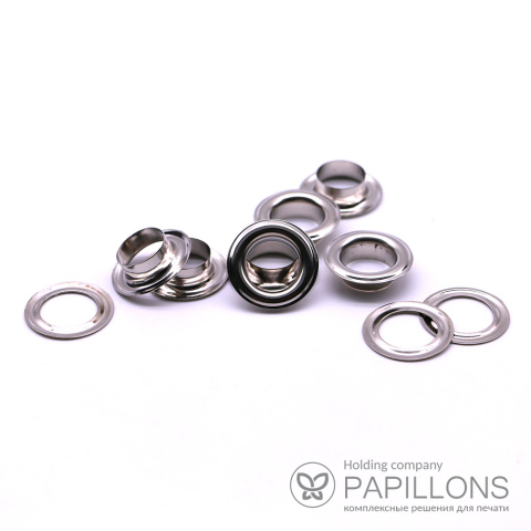 Люверс оцинкованный, Россия, 10 мм (упаковка 1000 шт)