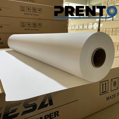 Сублимационная бумага PRENTO, 45г/м², диаметр втулки 3", 1.8 х 800м