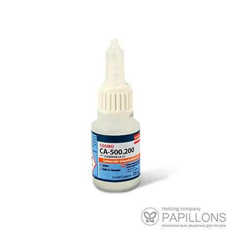 Цианакрилатный клей Cosmofen CA 12, секундный, 20 г