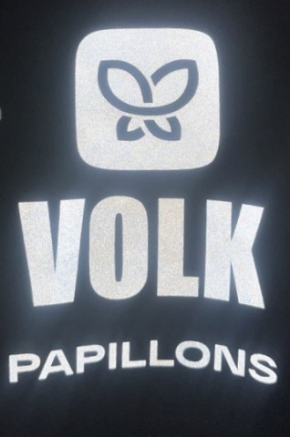 Термопленка серии  6430 серебряная, световозвращающая, неклеевая подложка, 0,50 x 25 м