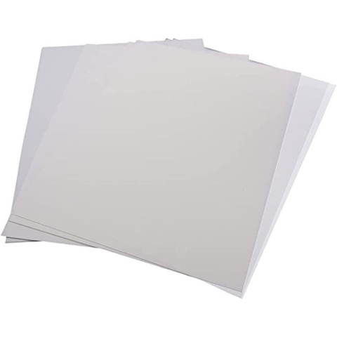 Пленка для ДТФ печати Hazak листовая,матовая, двусторонняя, теплого отрыва,100 л. A3 297*420mm